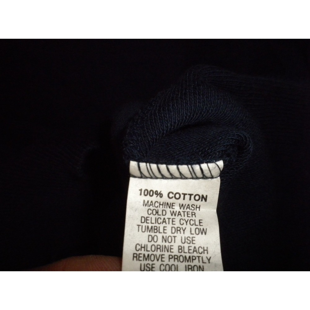 Vintage Diet Pepsi Sweater M Blue Knit V Neck Pullover Long Sleeve Vantage USA - Picture 6 of 9